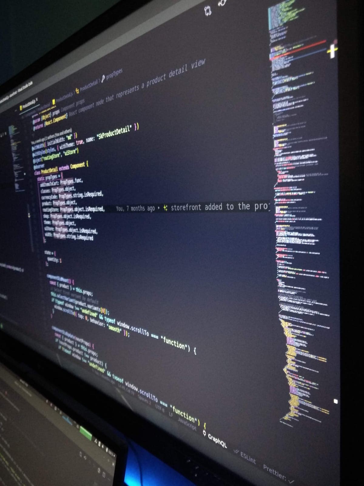Full-stack application with real-time features